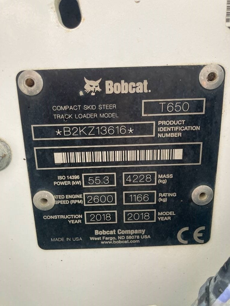 Bobcat T650 – billede 6