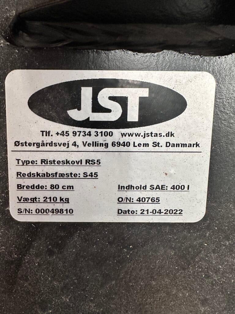 JST | Risteskovl | 80 cm | S45 – billede 2